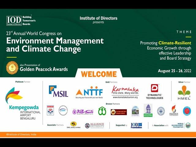 #2022 - IODs' 23rd WCEM Environment Management and Climate Change