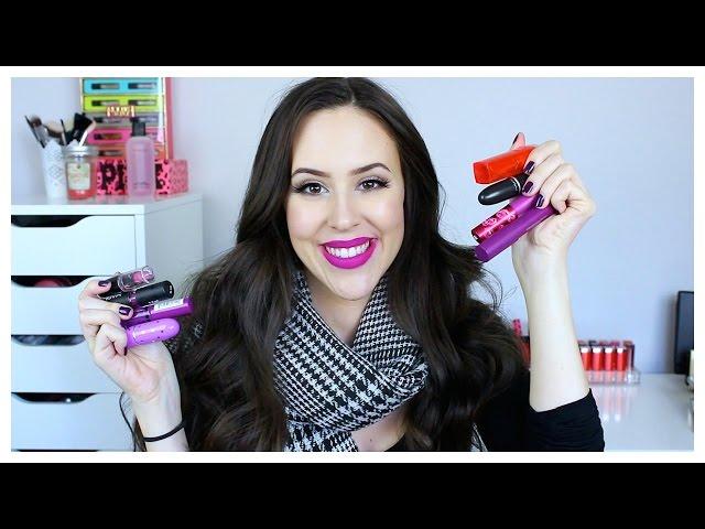 Favorite Purple Lipsticks + Lip Glosses - Beauty with Emily Fox