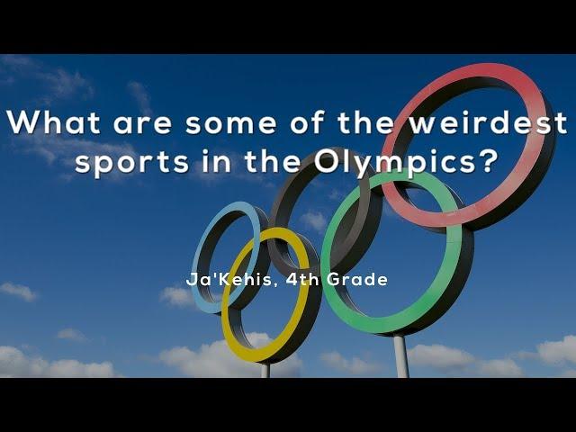 What are some of the weirdest sports in the Olympics?