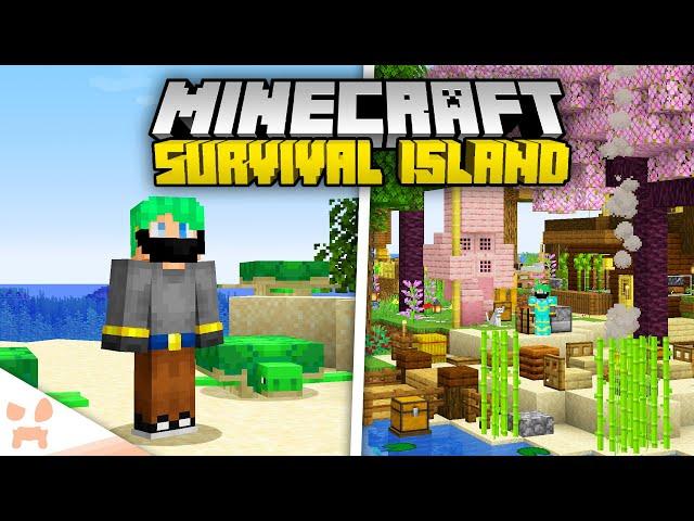 100 Days SURVIVAL ISLAND in Hardcore Minecraft 1.20! [FULL MOVIE]