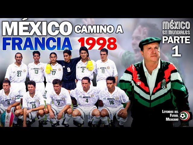 El INICIERTO camino de MÉXICO rumbo a FRANCIA 1998  TODA la preparación y la PREVIA