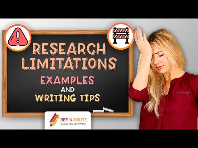 Limitations in Research – A Simplified Guide with Examples