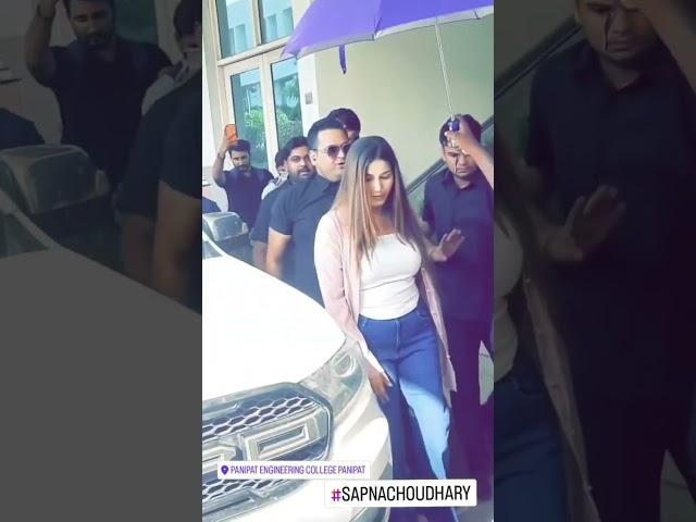 Sapna Choudhary personal protection lovely Singh bodyguard with Sapna Choudhary#shorts #shortsviral