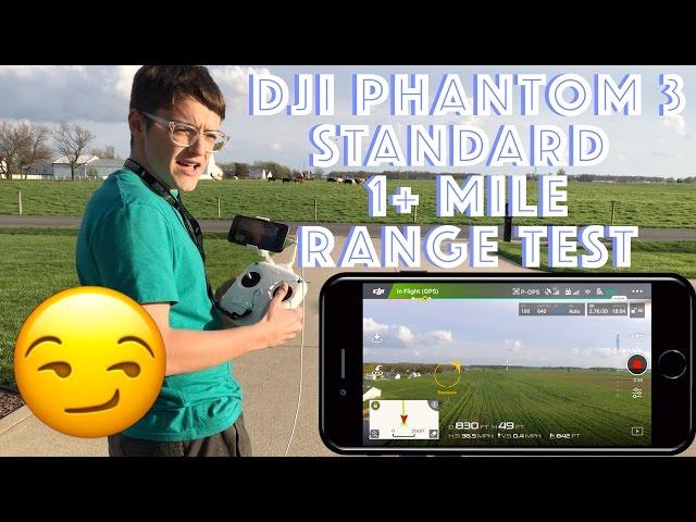 DJI Phantom 3 Standard Range Test! (6000+ FEET)