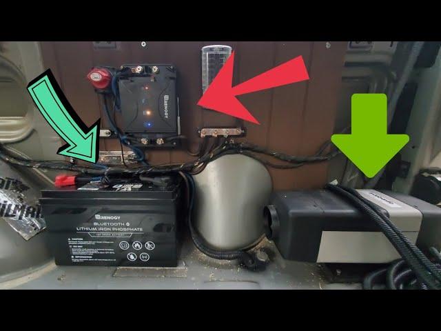 stealth 4 season van build electric updates, webasto gas heater in a astro van!