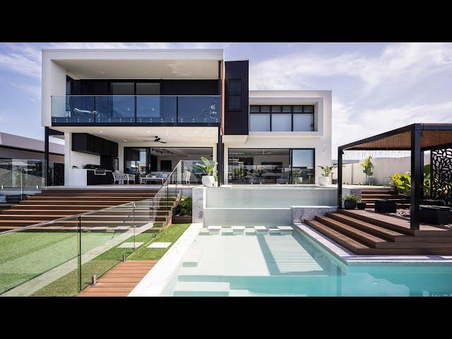 A striking, modern luxury home overlooking the river (See Inside The Home)