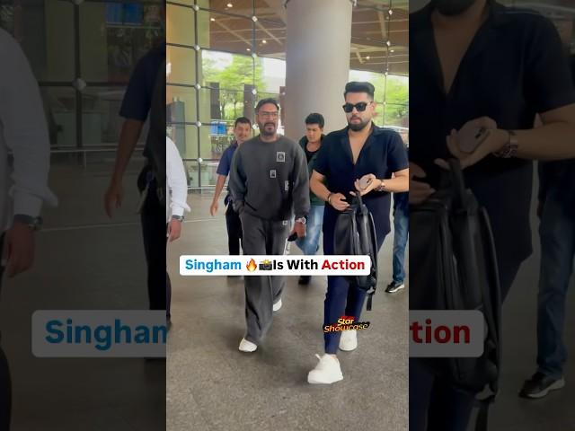 Ajay Devgn Spotted At Mumbai Airport #starshowcase #ajaydevgan
