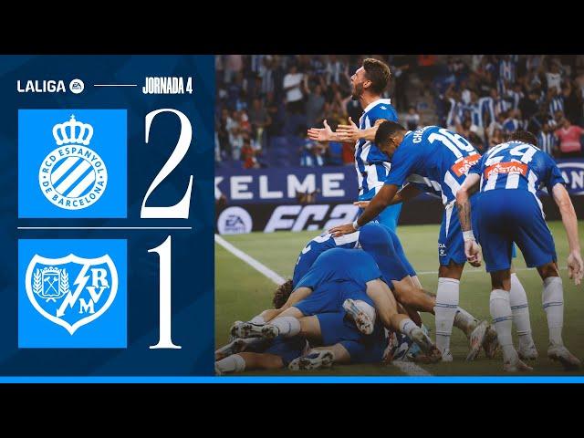  RESUM J4 | Espanyol 2-1 Rayo | #LaLigaHighlights