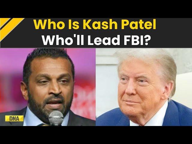 Who Is Kash Patel? Indian-American Nominated As FBI Director By Donald Trump | US Politics