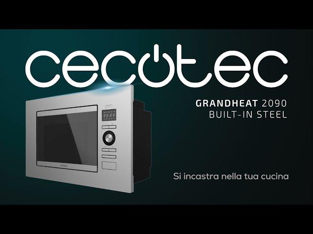 Microonde - GrandHeat 2090 Built In Steel - Cecotec