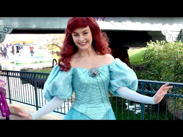 Ariel Surprise Meet & Greet in Fantasyland at Disneyland Paris, The Little Mermaid, La Petite Sirene