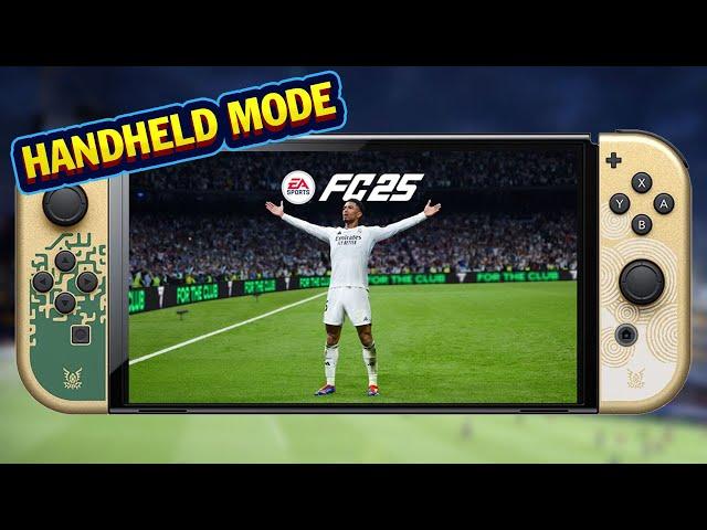 EA SPORTS FC 25 Player Career Gameplay | Nintendo Switch OLED Handheld Mode