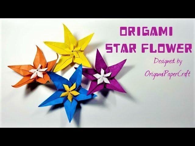 Origami Flower - Origami Star Flower