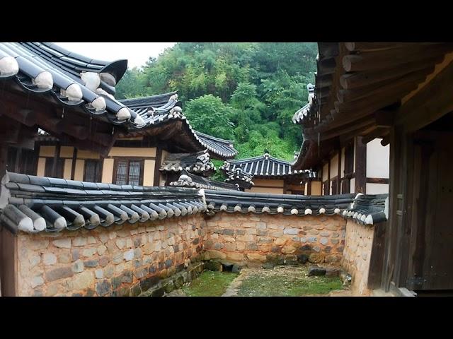 Korean Traditional House / Hong Bum-Sik's House, Goesan, Korea / Korean Cultural Heritage / 4K