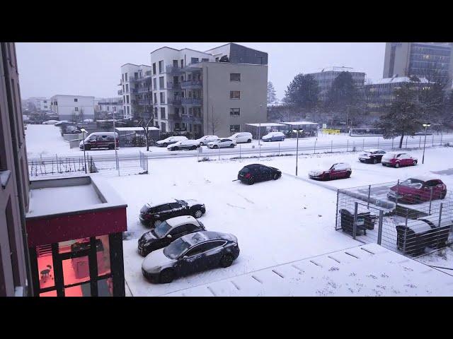 Darmstadt in the Snow Time - Last winter views and sights of Darmstadt, Germany | #viral #vlog