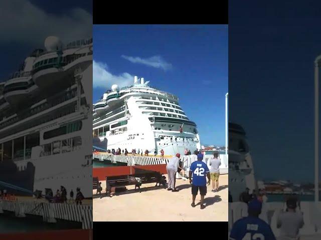 Royal Caribbean - Brilliance of The Seas. Jan 4 2025, Docked in Progreso Mexico