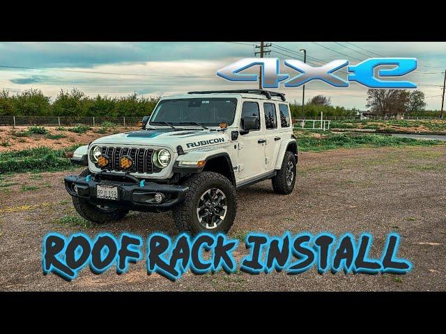 Jeep Wrangler 4xe Roof Rack Install – Budget Rack? Calliert Review & DIY Guide