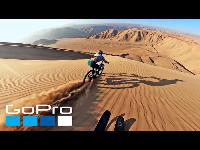 GoPro: Biking + Skiing the World's Tallest Sand Dune | Kilian Bron