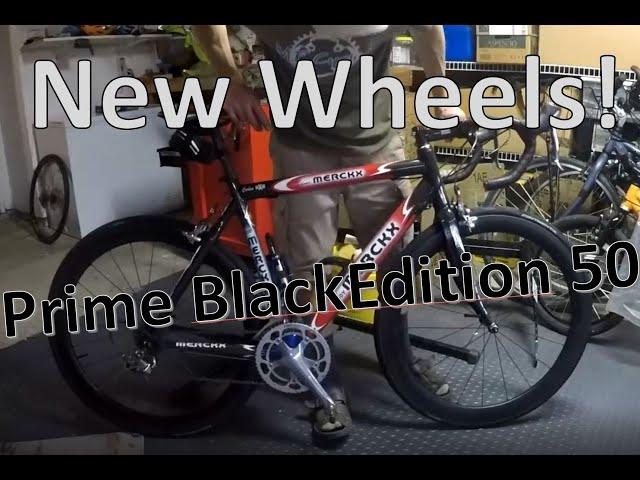 NEW WHEELS! - Prime BlackEdition 50 Carbon wheelset: Valve Extension Setup, Weights, & Install