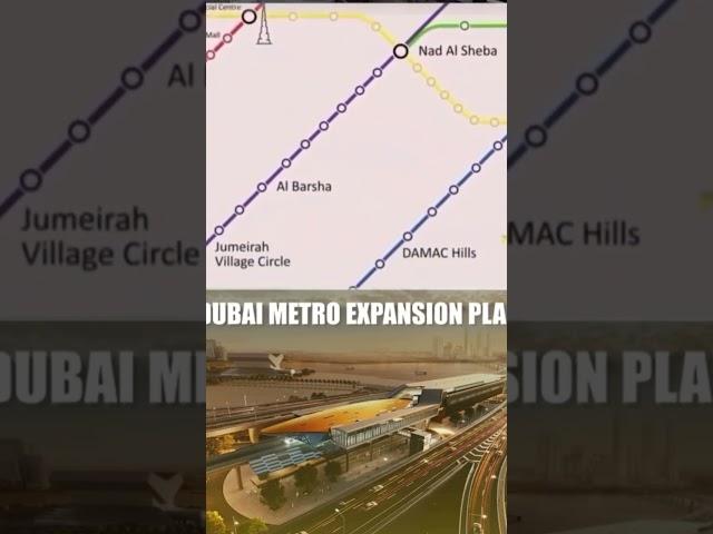 Dubai Metro expansion #keralarealestate #realestate #DubaiMetro#india #europe #new #islandlife