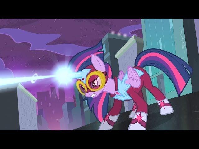 Twilight Sparkle - Masked Matter-Horn - Freeze ray!