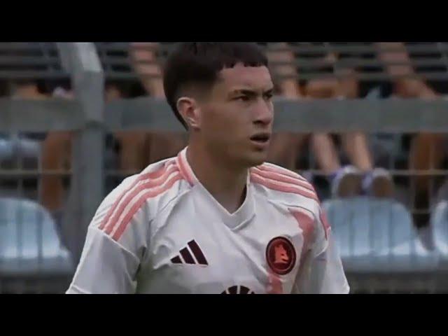 Matías Soulé AS Roma DEBUT vs Olympiacos (03/08/2024)