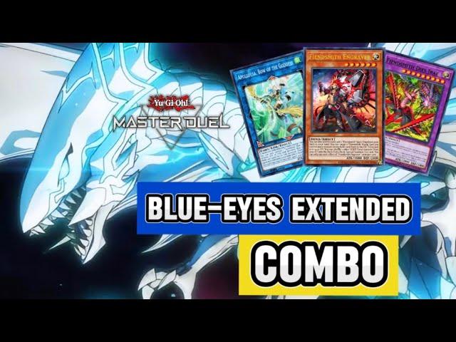 BLUE-EYES Extended COMBO, Blue-Eyes Fiendsmith Great Synergy [Master Duel]