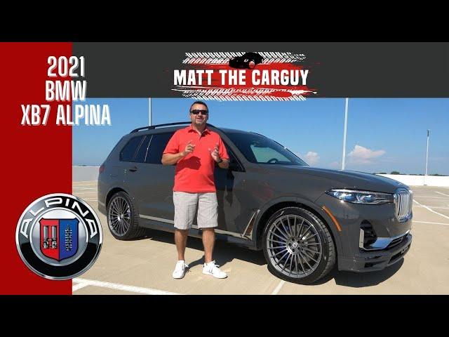 2021 BMW ALPINA XB7 Walkaround Review and Test Drive | Matt the car guy