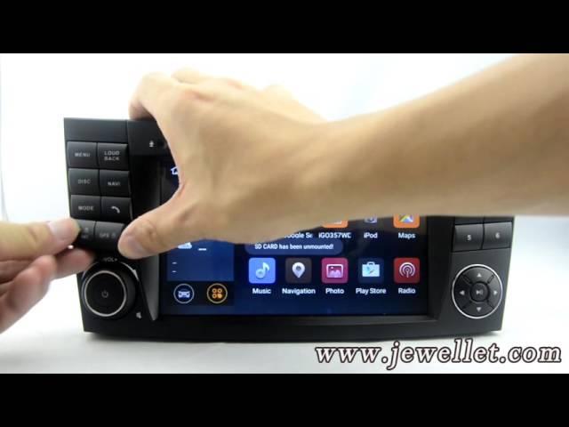 Android Benz E-class W211 CLK-Class W209 CLS-Class W219 DVD GPS Navigation