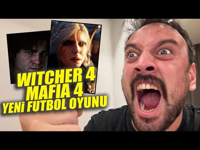 ZEVKTEN BAYILACAĞIM OYUNLARA BAK! WITCHER 4, MAFIA 4, YENİ FUTBOL OYUNU…