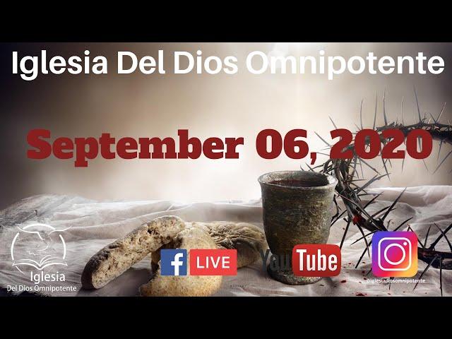 CELEBRACIÓN DE SANTA CENA | Septiembre 06, 2020 | Iglesia Del Dios Omnipotente