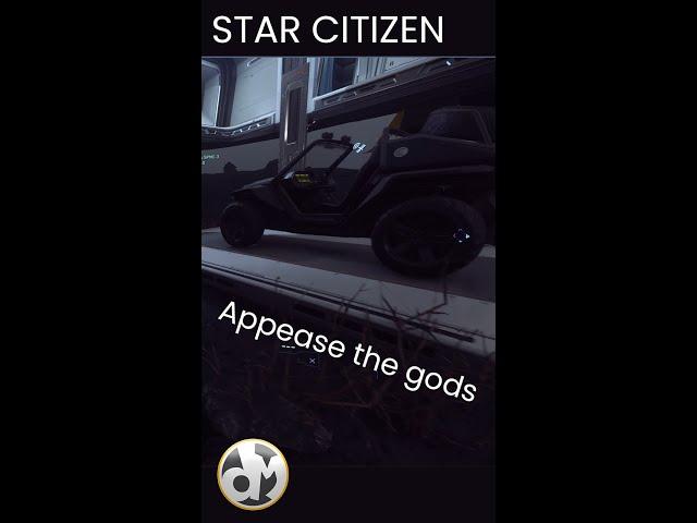 Don't forget to appease the Star Citizen gods... #shorts #shortsvideo