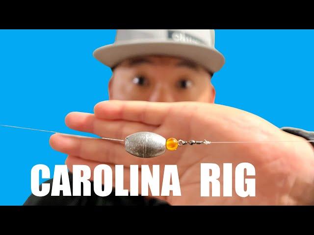 How to Carolina Rig for Surf Fishing [BEGINNER Tutorial Part 1 of 2]