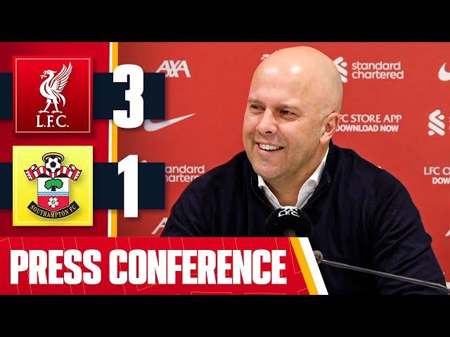 Arne Slot Post-Match Press Conference | Liverpool 3-1 Southampton