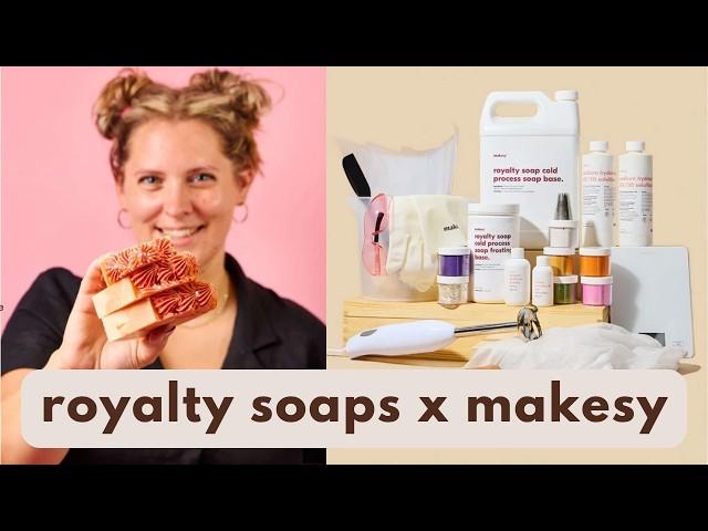 Introducing the Royalty Soaps x Makesy Collab  soap kits, fragrances, supplies, etc.