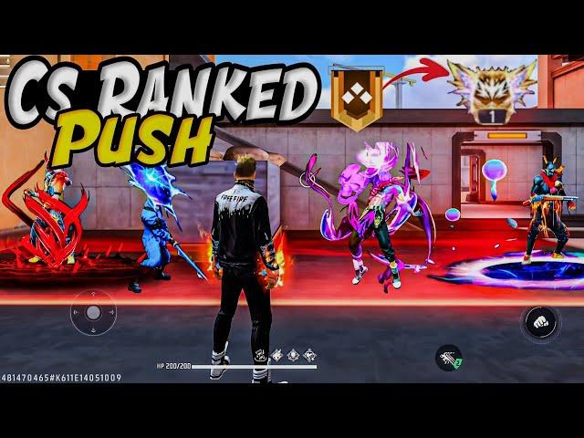 Cs Rank Push || Opponents Pc Player Squad