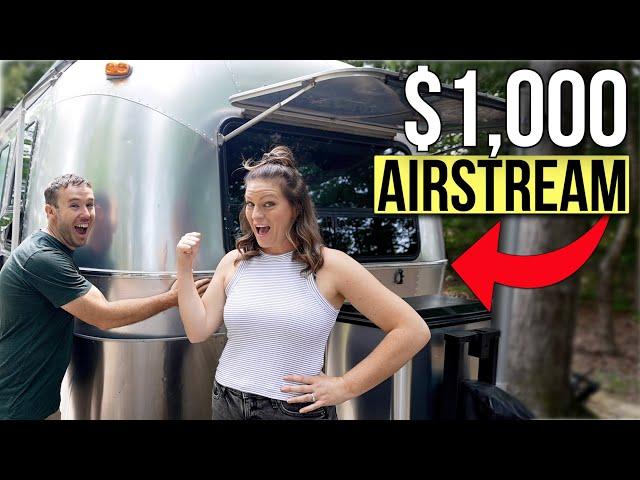 INSIDE an Airstream Bought for $1,000