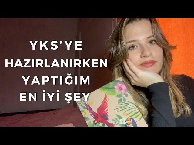 YKS’YE HAZIRLANIRKEN YAPTIĞIM EN İYİ ŞEY| Derece İsteyenler Mutlaka İzlesin #yks