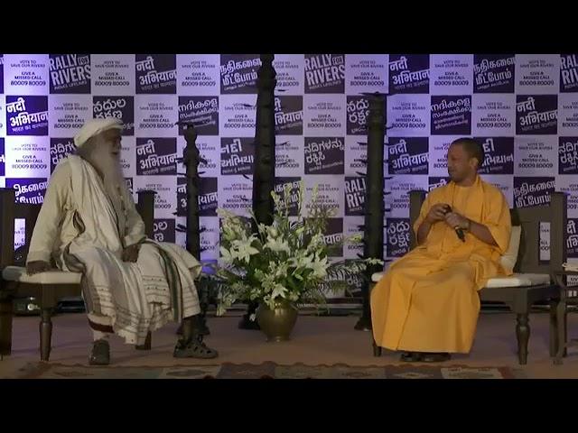 In conversation with the Mystic Yogi Adityanath with Sadhguru