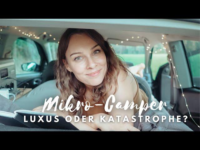 KLEINSTER CAMPER in Youtube Deutschland?⎮Mein VW POLO Camping Set-Up⎮#Mikrocamper