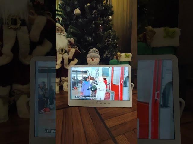 Sylvox 15.6" Waterproof Portable Battery Powered Smart TV & Xmas Tree #sylvox #sylvoxtv