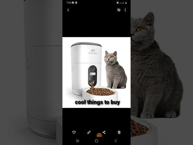 EccoMas Automatic Cat Feeder | Best Automatic Cat Feeder | Cool Things To Buy On Amazon