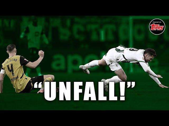 Unfall im Borussia-Park!  Gladbach erkämpft sich Punkt! 🟢 BVB beleidigt! 