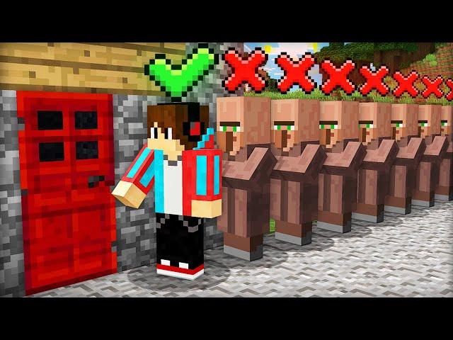 ПОЧЕМУ ЖИТЕЛЕЙ НЕ ПУСКАЮТ СЮДА В МАЙНКРАФТ | Компот Minecraft