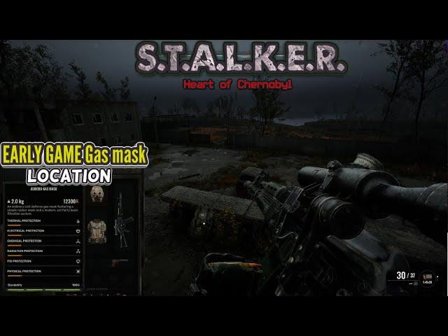 Easy EARLY GAME gas mask location in Stalker 2 Heart of Chernobyl