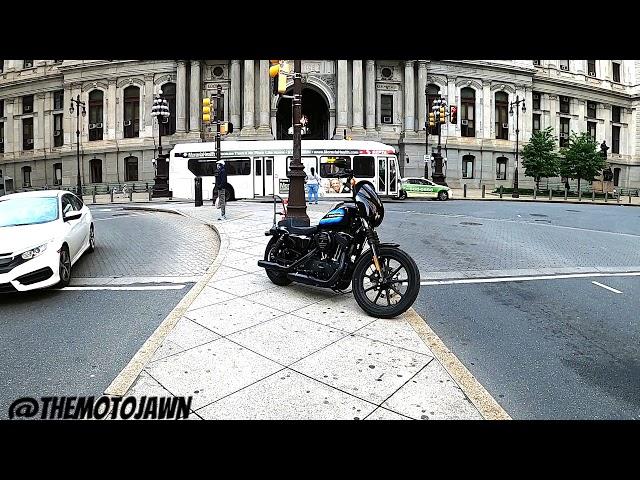 The Moto Jawn, Iron 1200 - Philadelphia City Hall