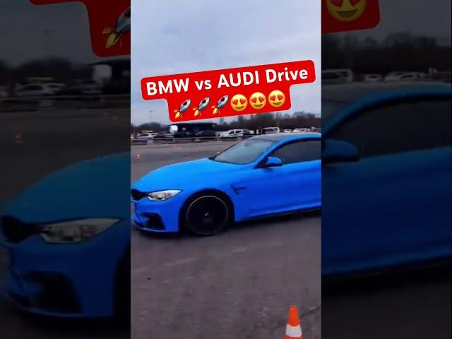 Bmw vs audi driver #viralvideo #automobile #bmwaudi #reels #drift #germancarbrands #drifting