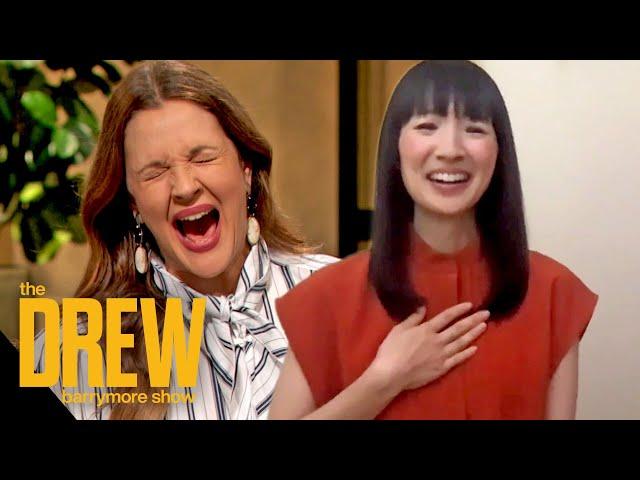 Marie Kondo Tells Drew She Mastered the KonMari Method