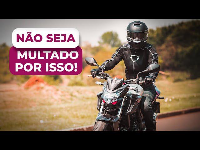 MULTAS MAIS COMUNS POR MOTOCICLISTAS | por Day Miguel ︎