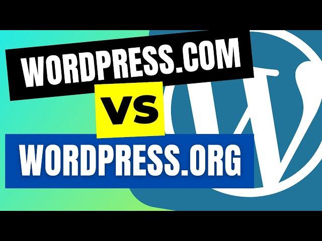 WordPress.com vs WordPress.org For Blogging & Difference Between WordPress.Com and WordPress.Org